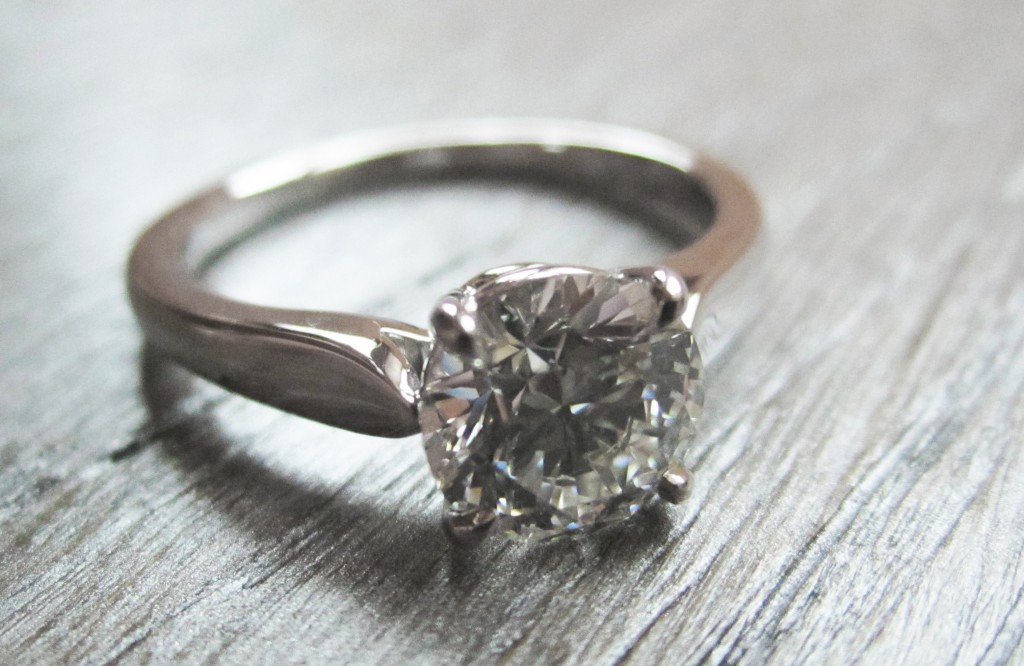 Bague diamant (Vendu)