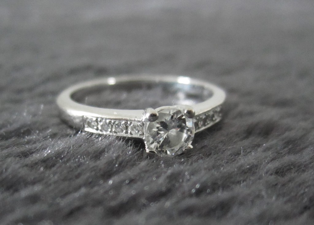 Bague diamant (Vendu)