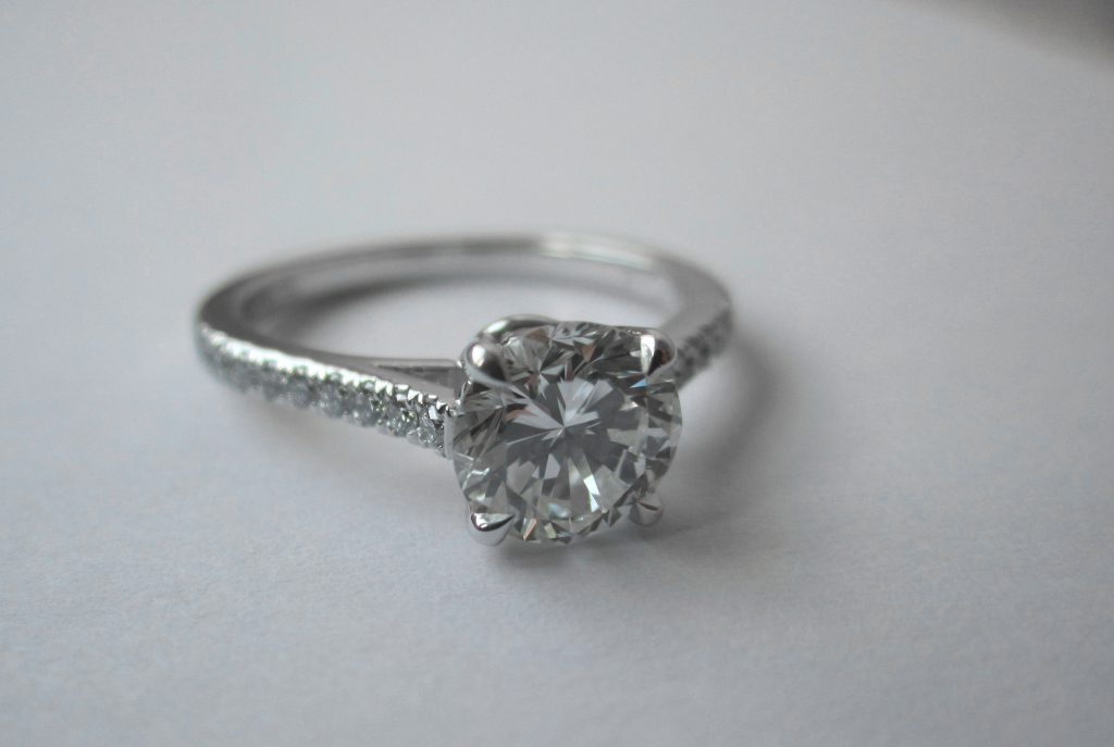 Bague diamant (Vendu)