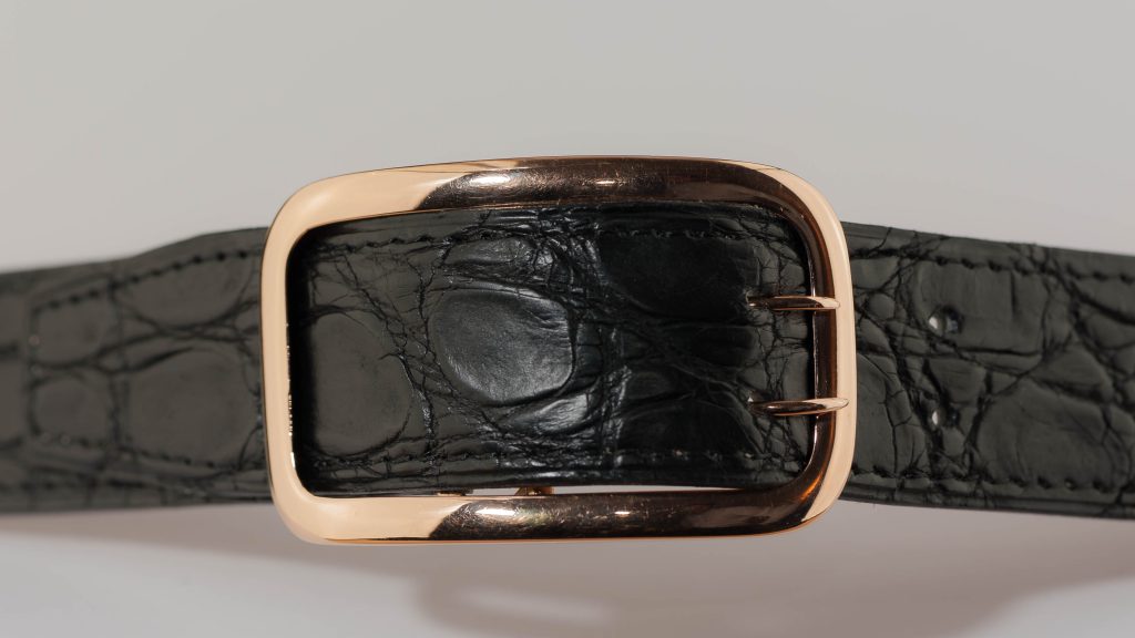 Ceinture or et crocodile (Vendu)