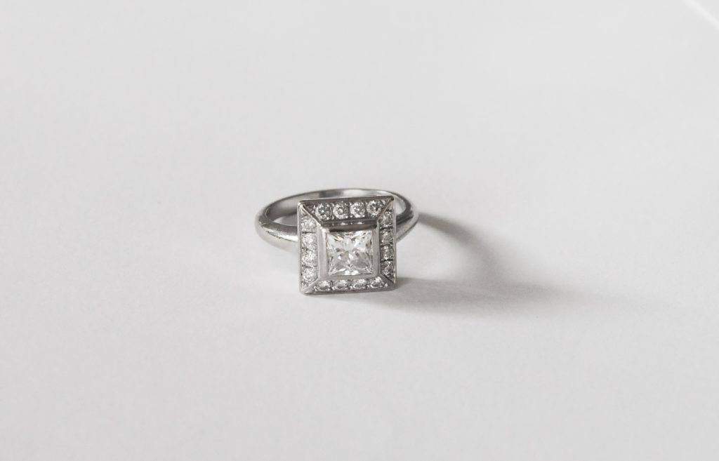 Bague diamant (Vendu)