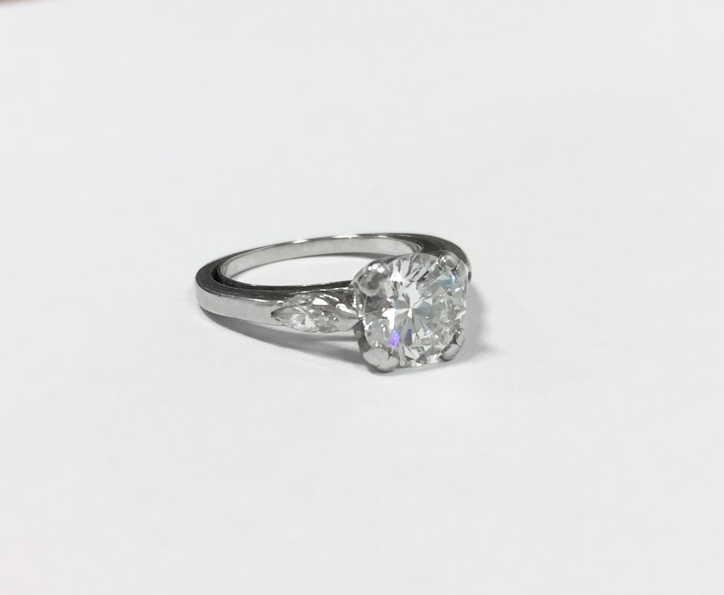Bague diamant (Vendu)