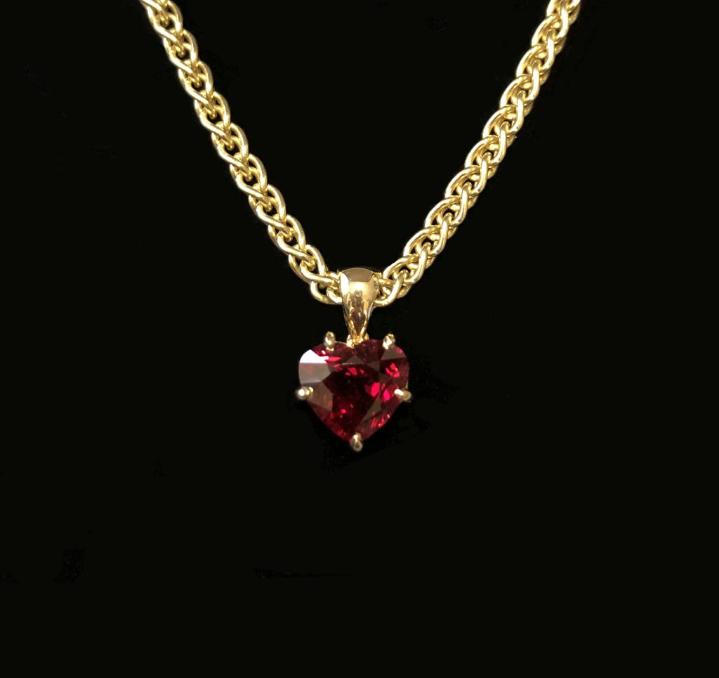 Pendentif rubis (Vendu)