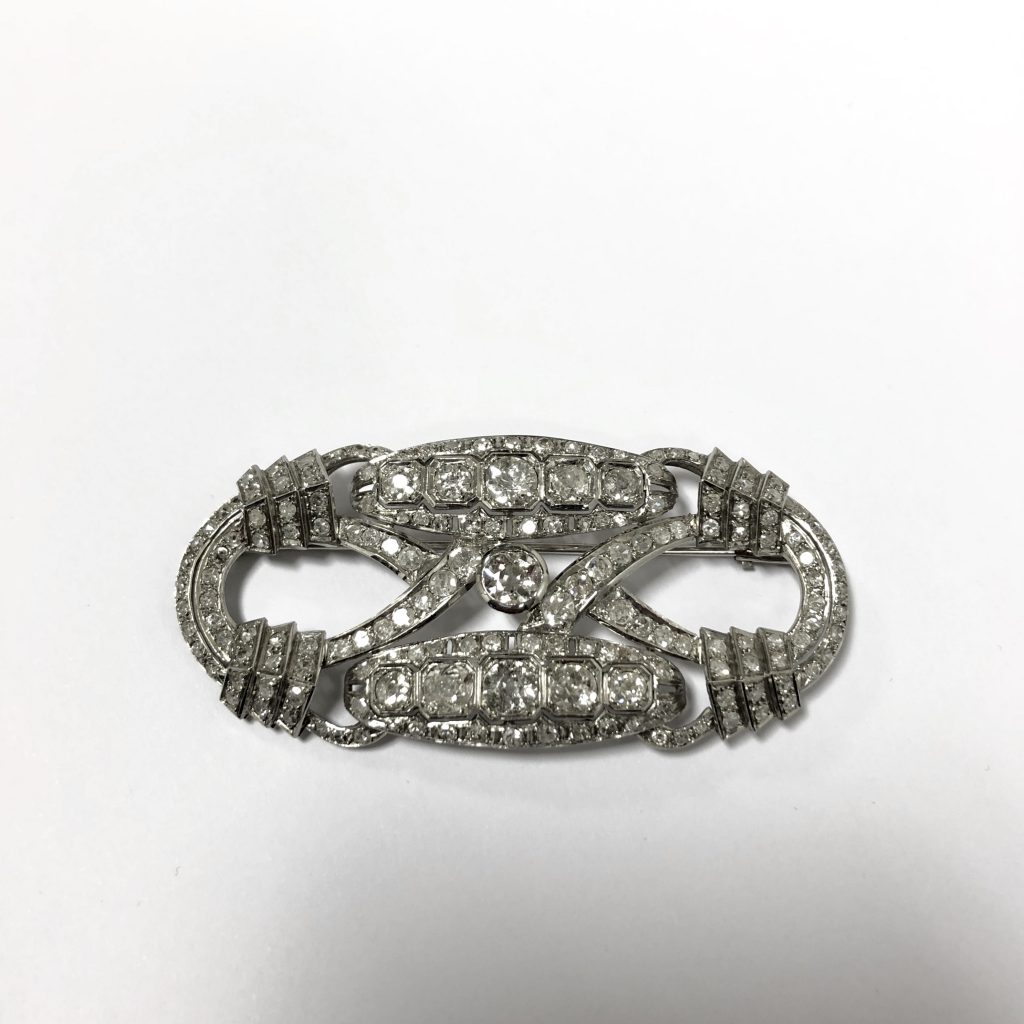 Broche diamant (Vendu)