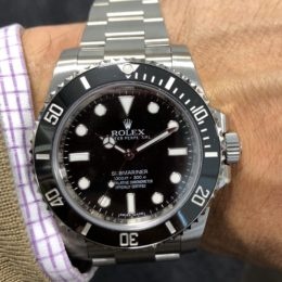 Rolex Oyster Perpetual, Submariner no date, Ref. 114060.