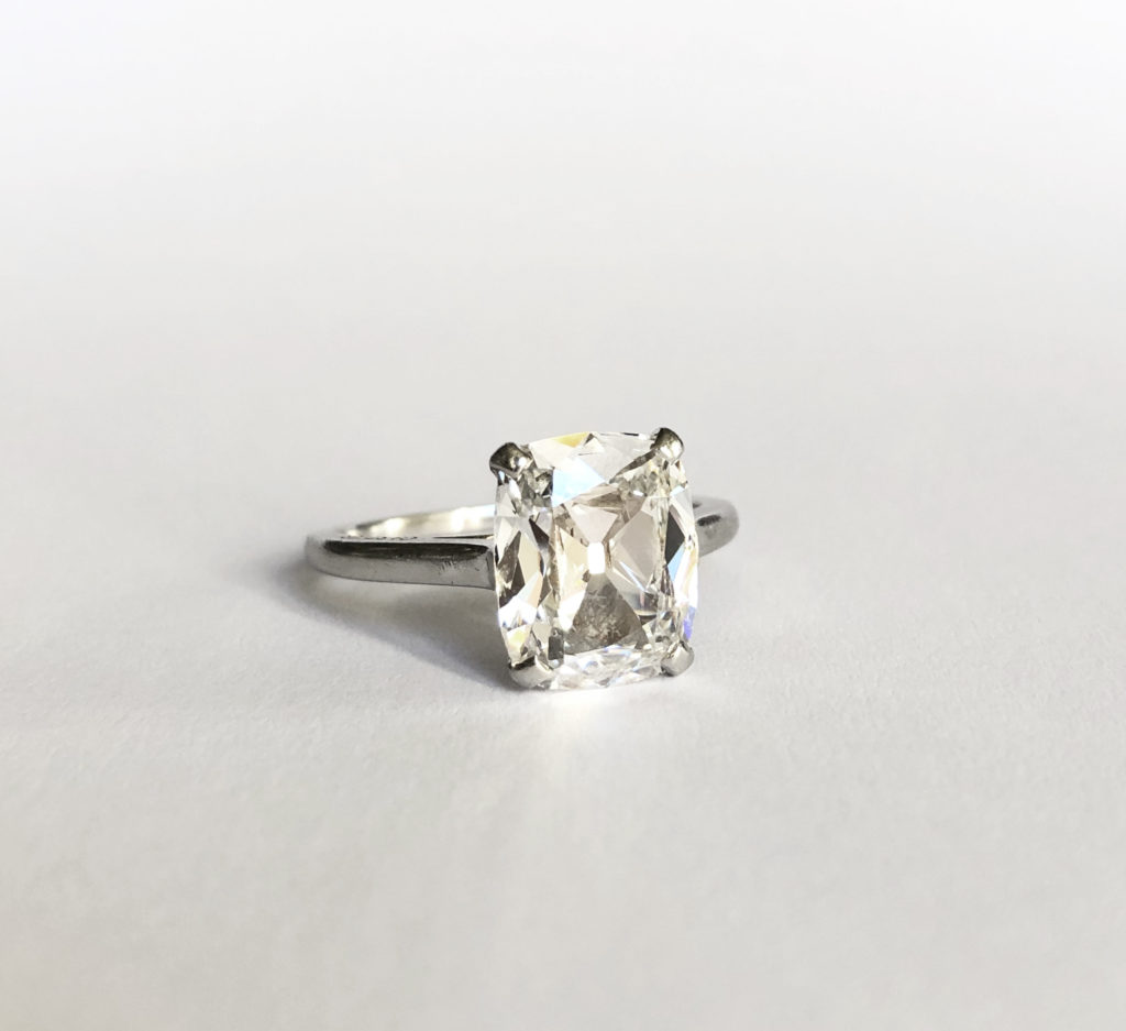 Bague diamant, Cartier (Vendu)