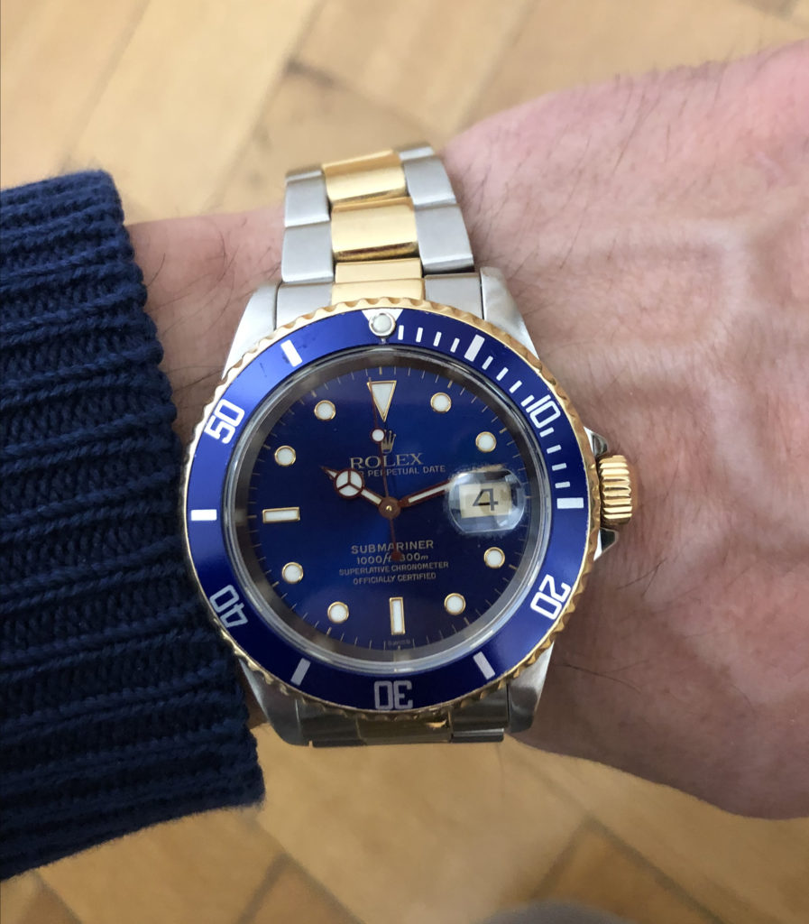 Rolex Oyster Perpetual Submariner date (Vendu)