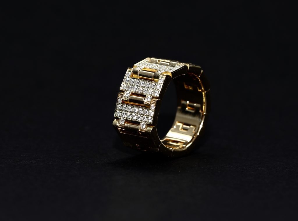 Bague or et diamant, Bvlgari (A vendre)