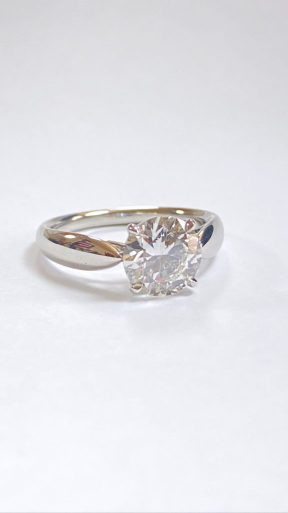 Bague diamant (Vendu)