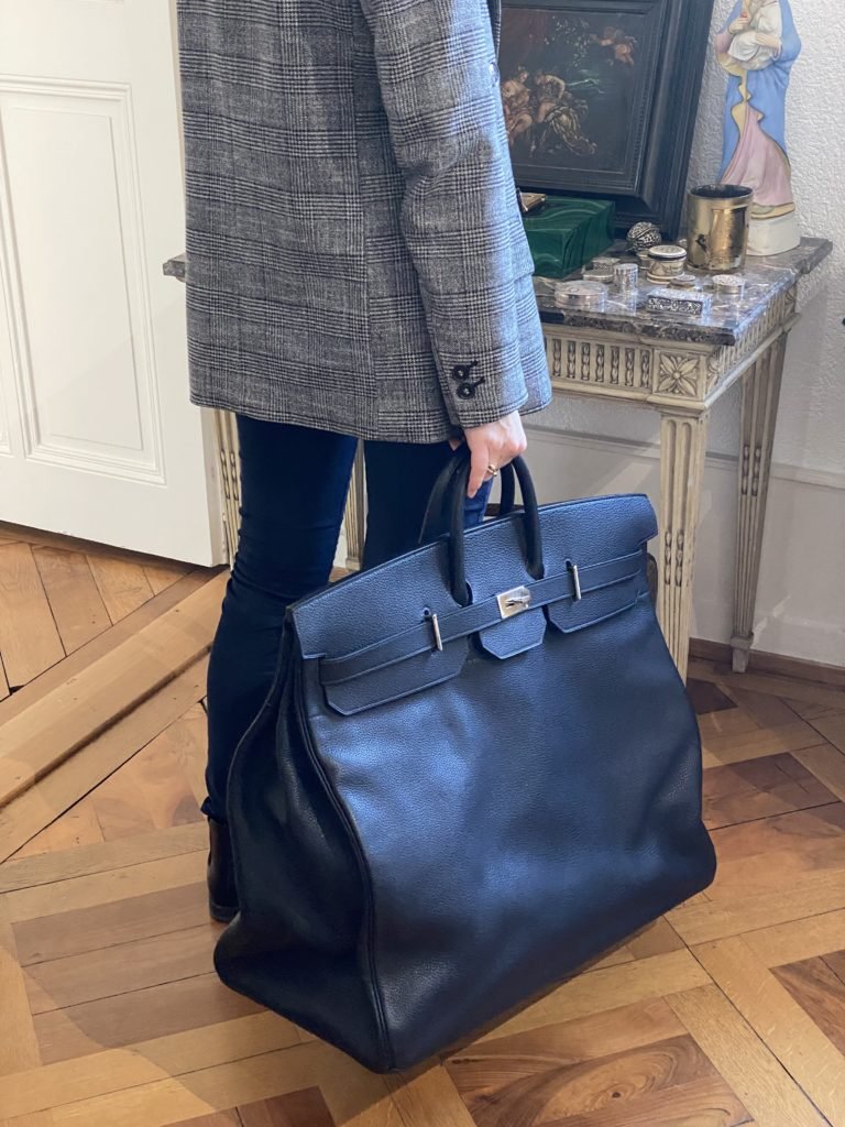 Sac de voyage « Haut à courroies », Hermès (Vendu)