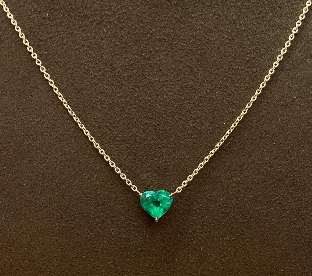 Pendentif émeraude (Vendu)