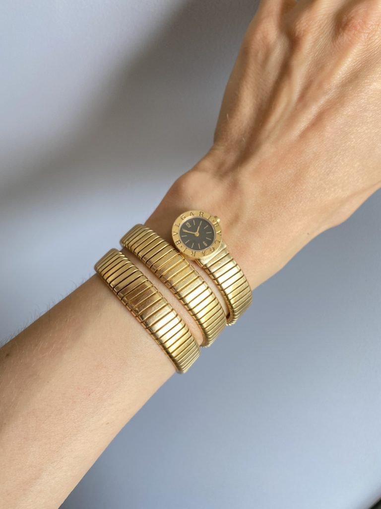 Montre en or jaune, Bvlgari (Vendu)