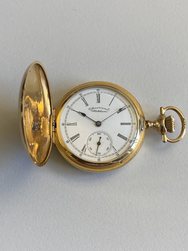 Montre de poche en or (Vendu)