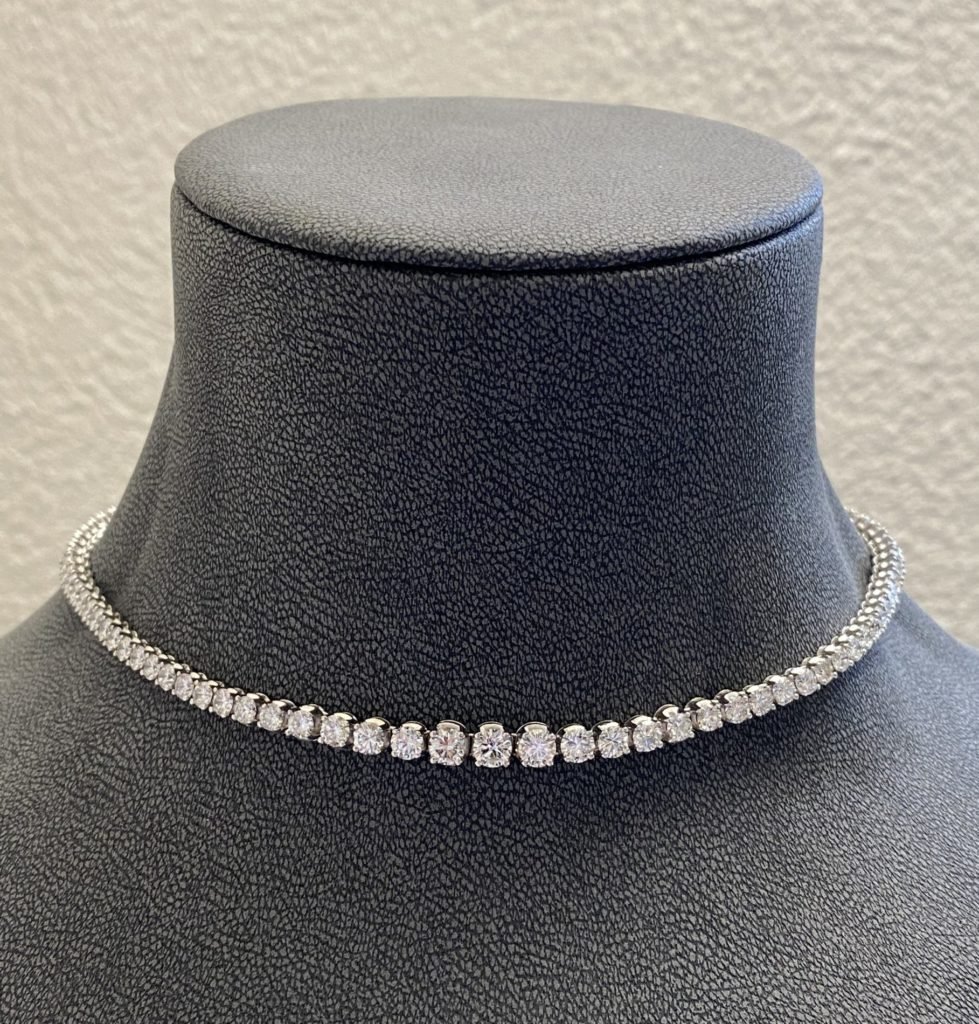 Collier rivière diamant (Vendu)