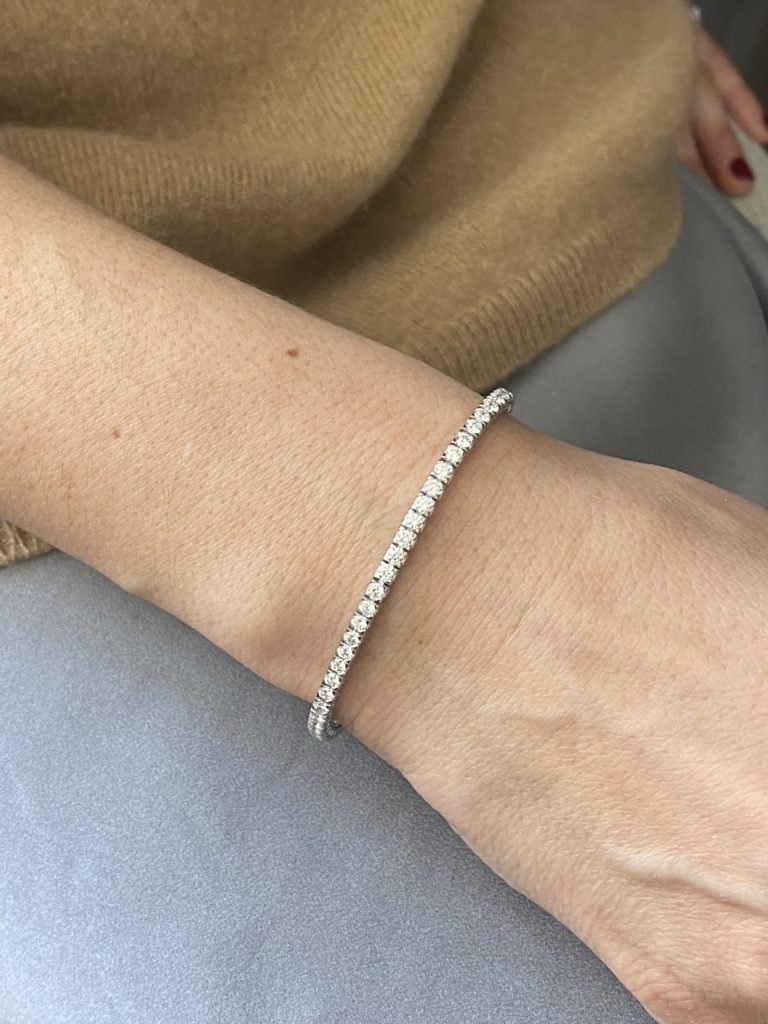 Bracelet « Tennis » diamant (Vendu)