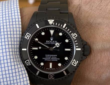 Rolex Oyster Perpetual Submariner black PVD (Sold)