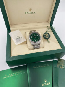 Rolex oyster perpetual  acier 41mm 2022